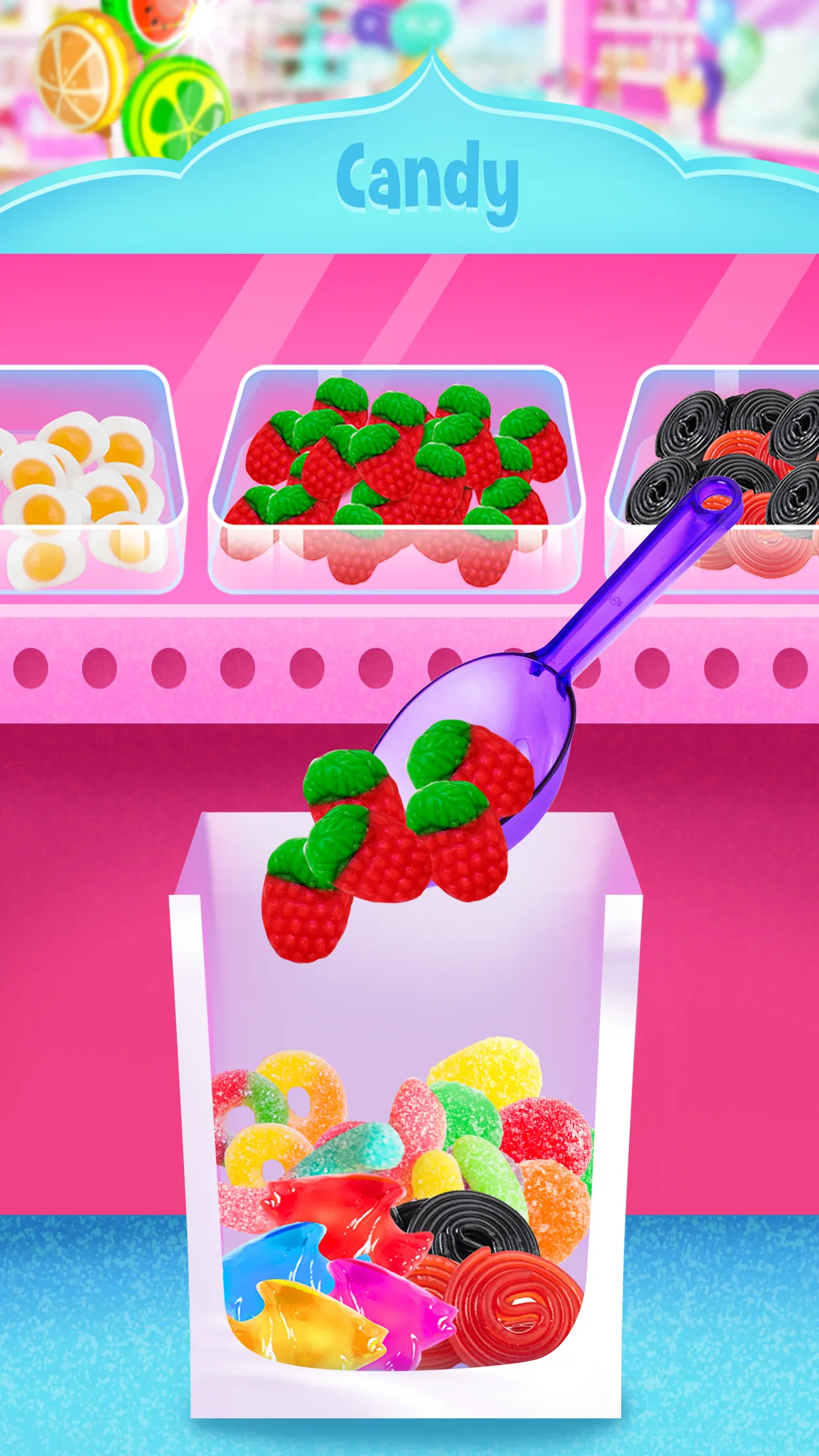 Sweet Rainbow Candy Cooking | Indus Appstore | Screenshot