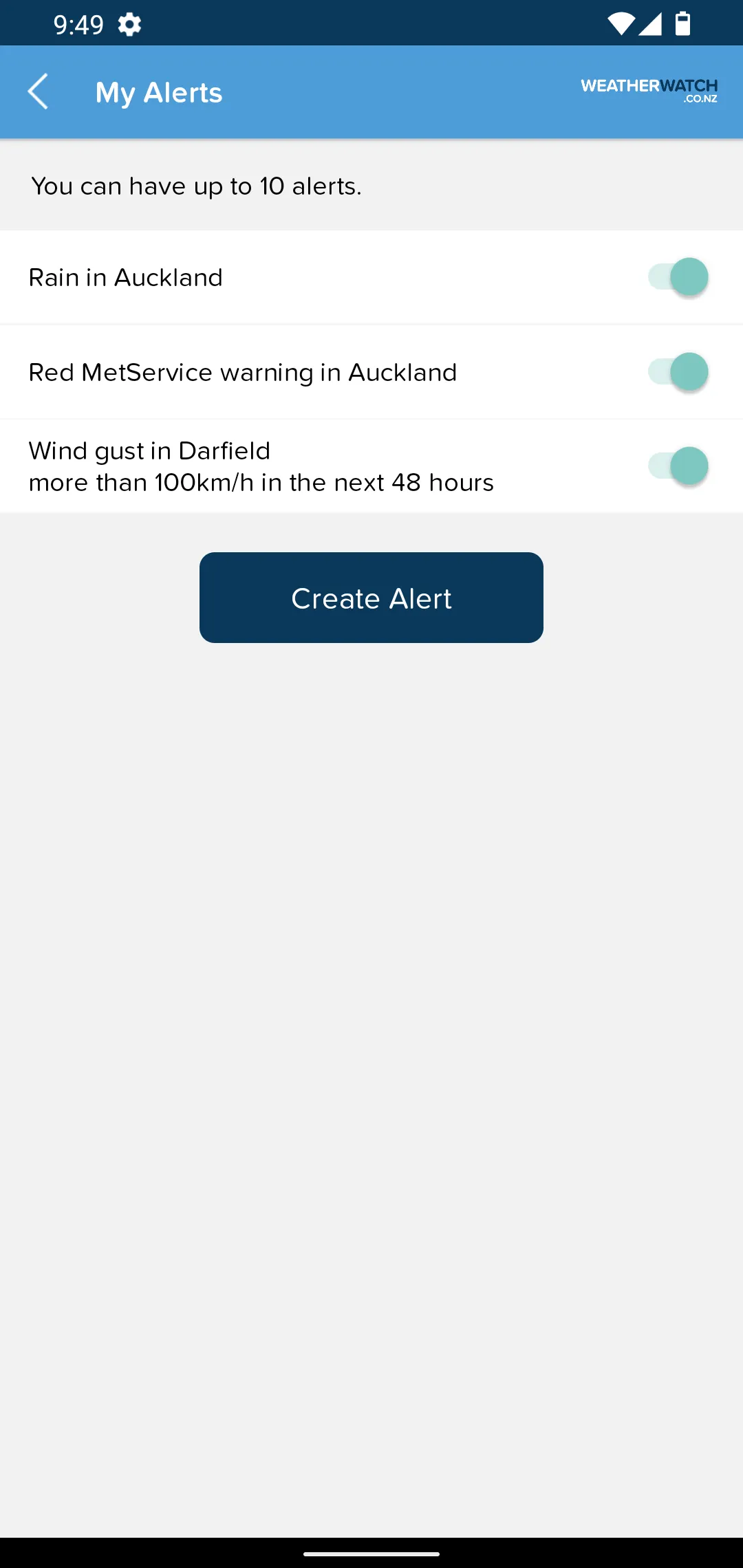 WeatherWatch | Indus Appstore | Screenshot