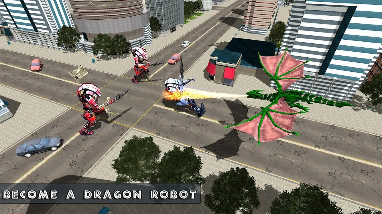 Dragon Robot Transform Game | Indus Appstore | Screenshot