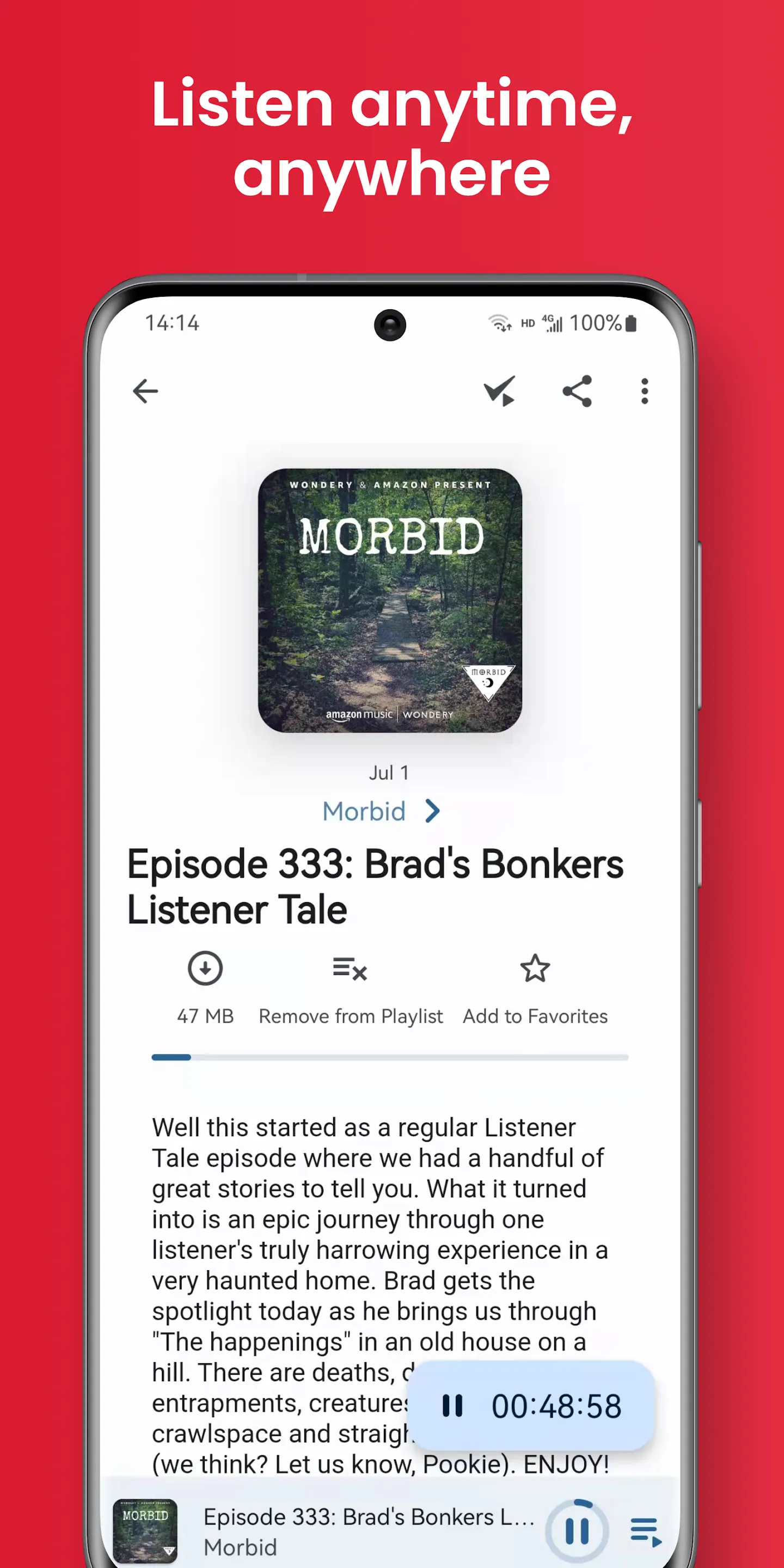 FocusPodcast and AudioBooks | Indus Appstore | Screenshot