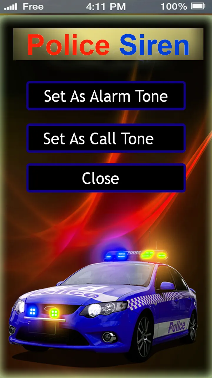 Police Siren Light Sounds | Indus Appstore | Screenshot