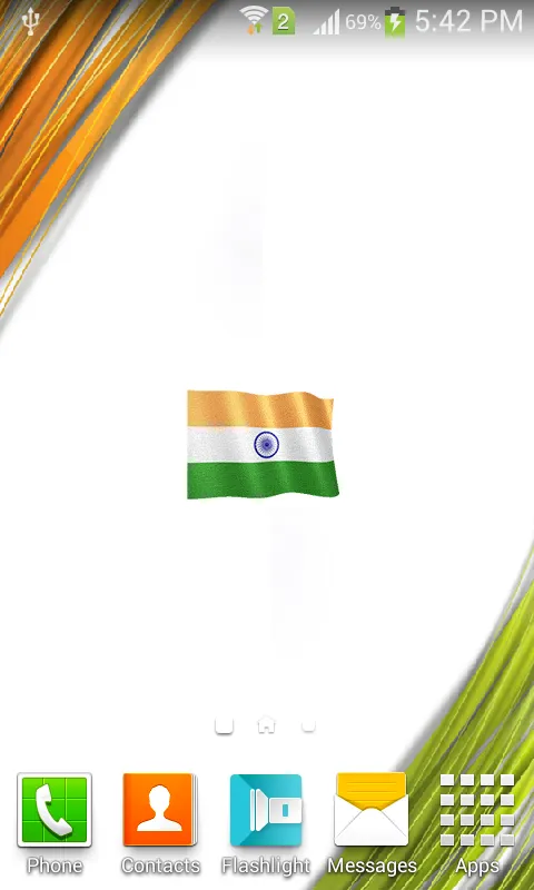 Indian Animated Flag Wallpaper | Indus Appstore | Screenshot