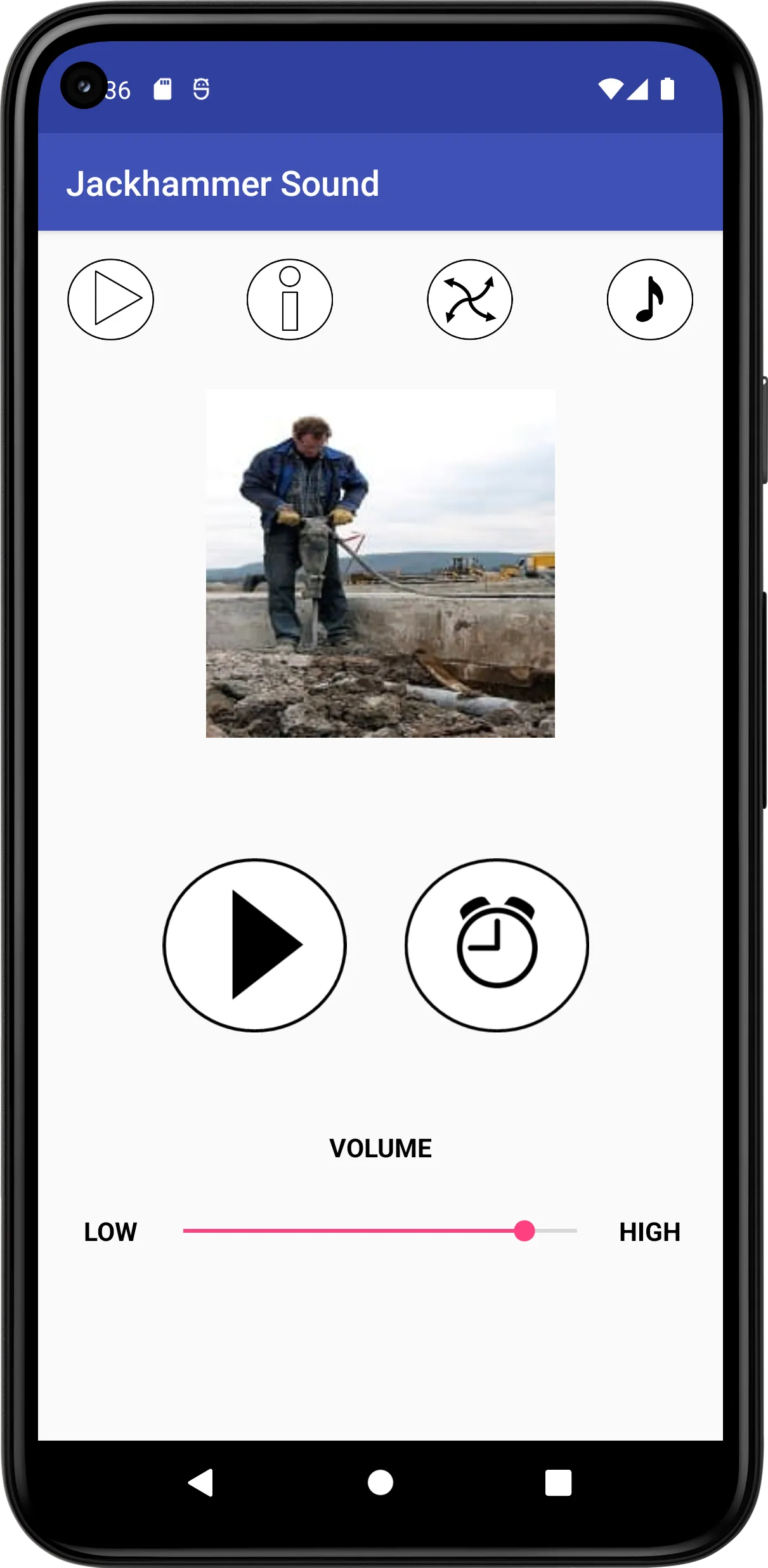 Jackhammer Sound | Indus Appstore | Screenshot