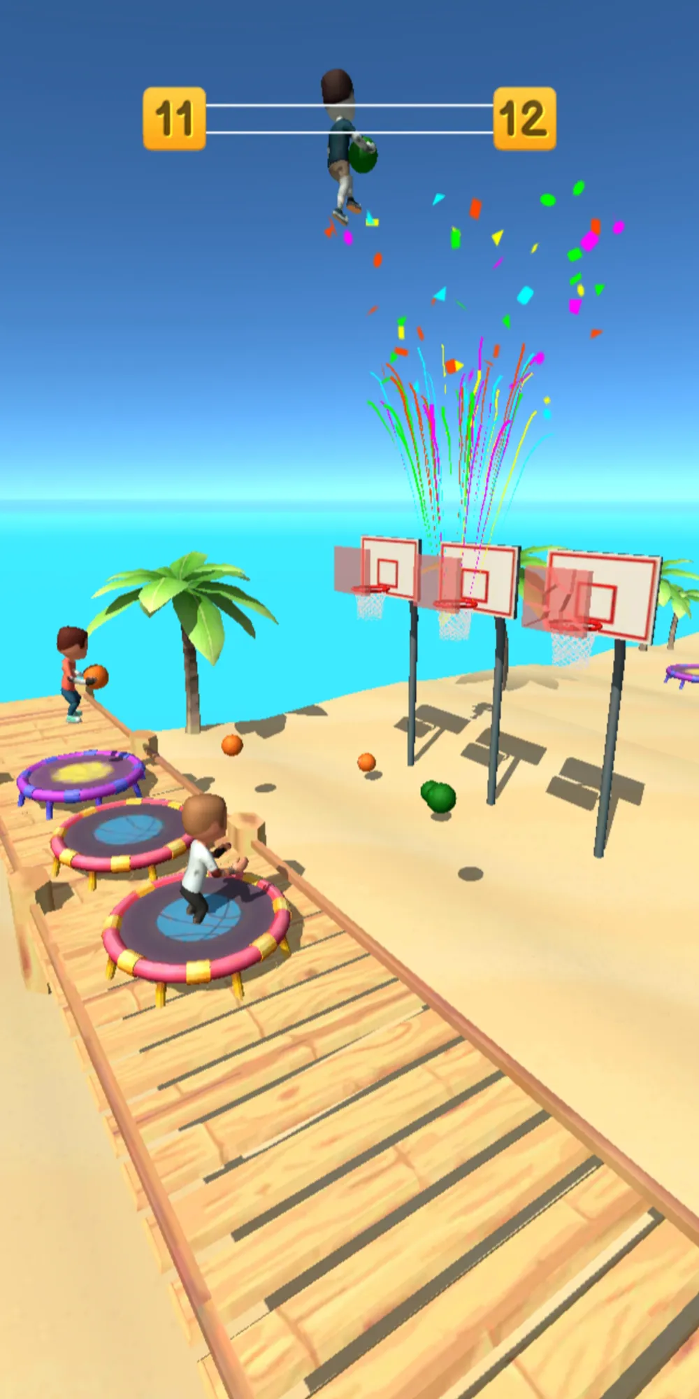 Jump Up 3D: Basketball game | Indus Appstore | Screenshot