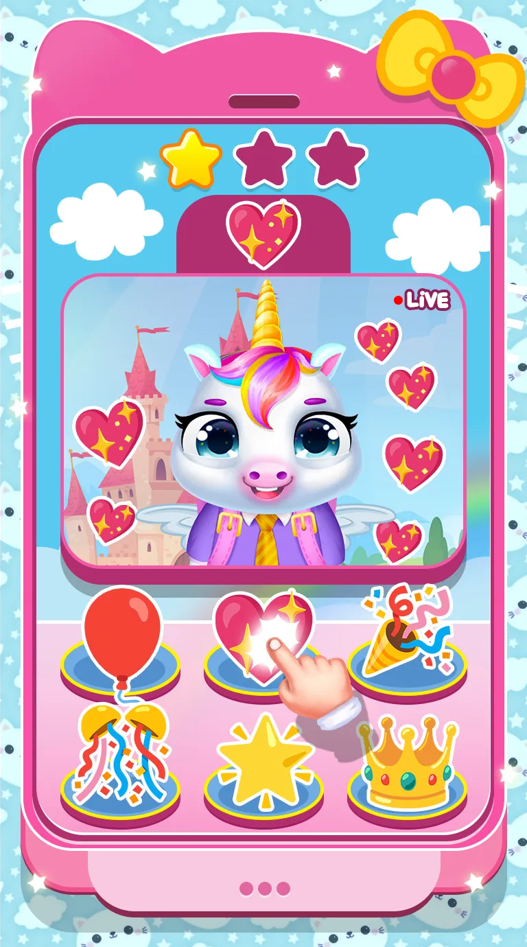 Girly Baby Phone For Toddlers | Indus Appstore | Screenshot