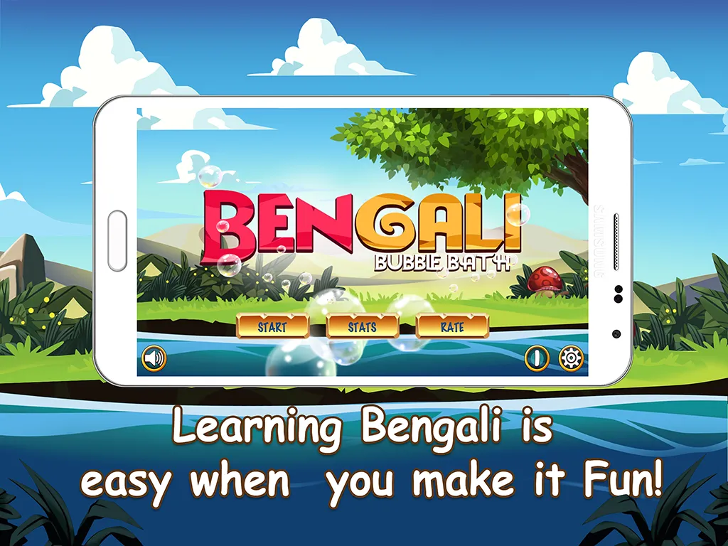 Learn Bengali Bubble Bath | Indus Appstore | Screenshot