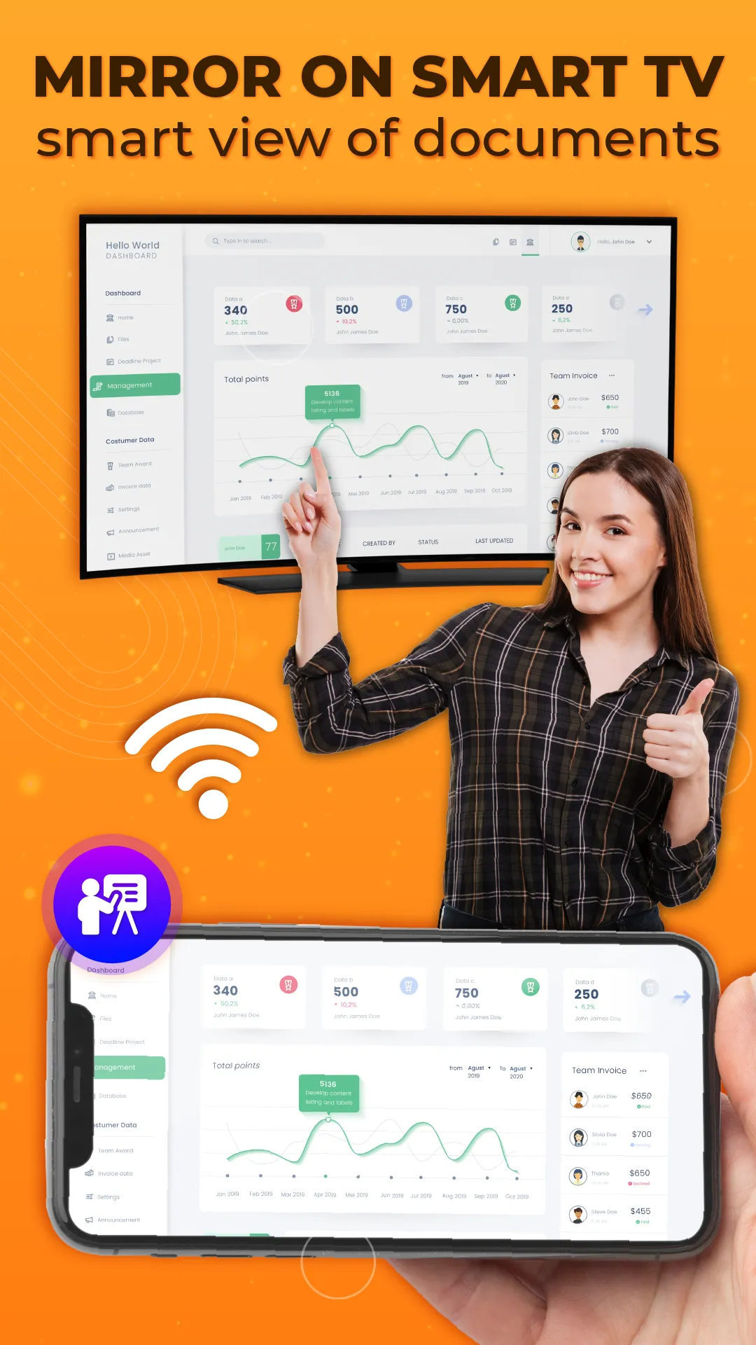 Screen Mirroring for Miracast | Indus Appstore | Screenshot