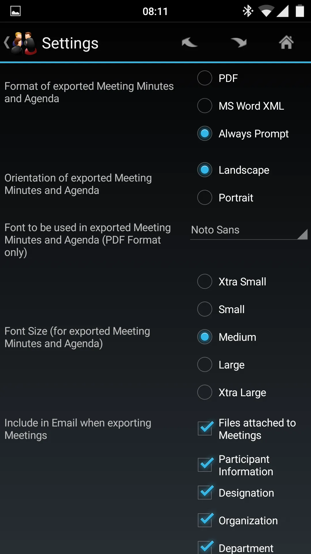 Meeting Minutes Trial | Indus Appstore | Screenshot