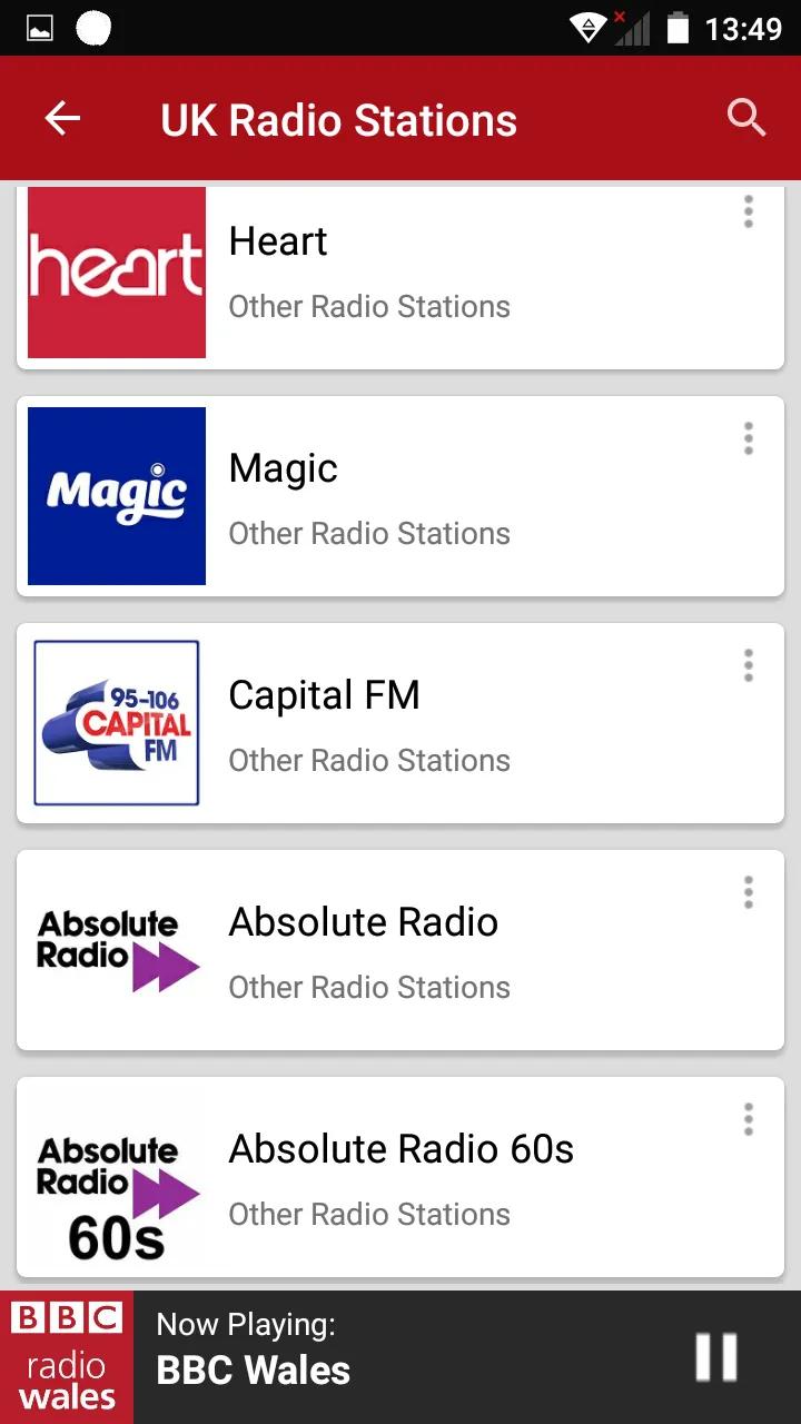 UK Radio Stations | Indus Appstore | Screenshot