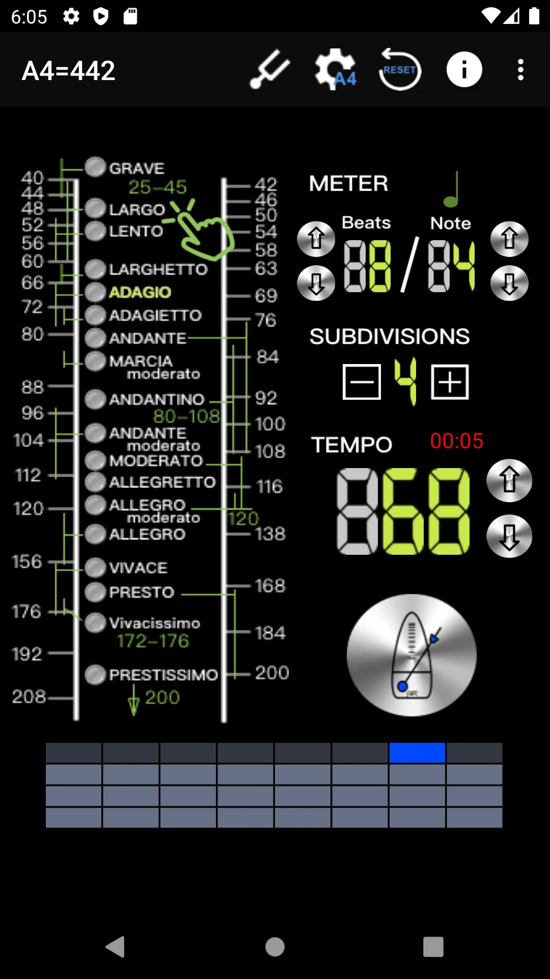 PiPa Tuner & Metronome | Indus Appstore | Screenshot