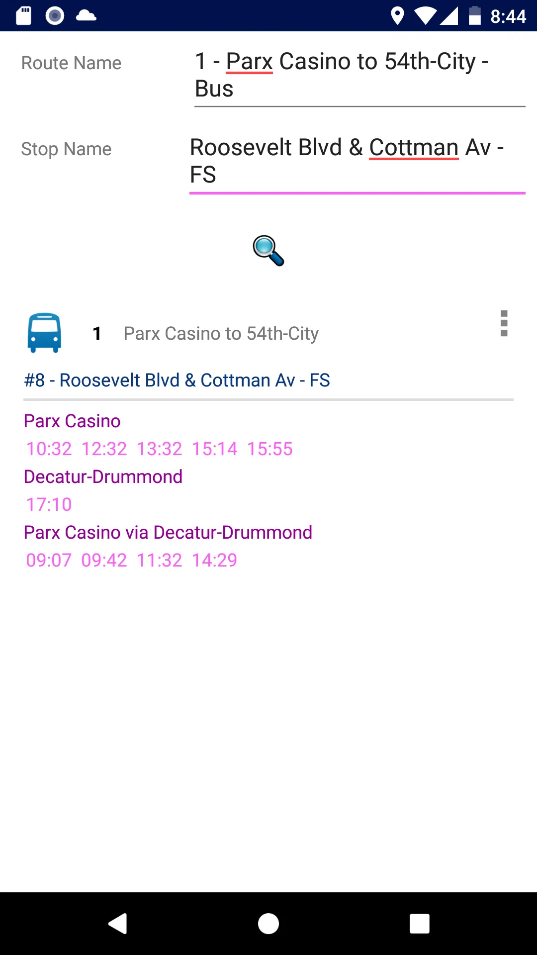 Bus Times | Indus Appstore | Screenshot