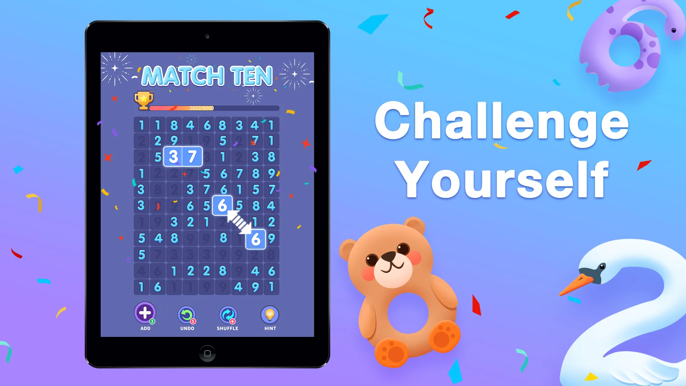 Match Ten - Number Puzzle | Indus Appstore | Screenshot