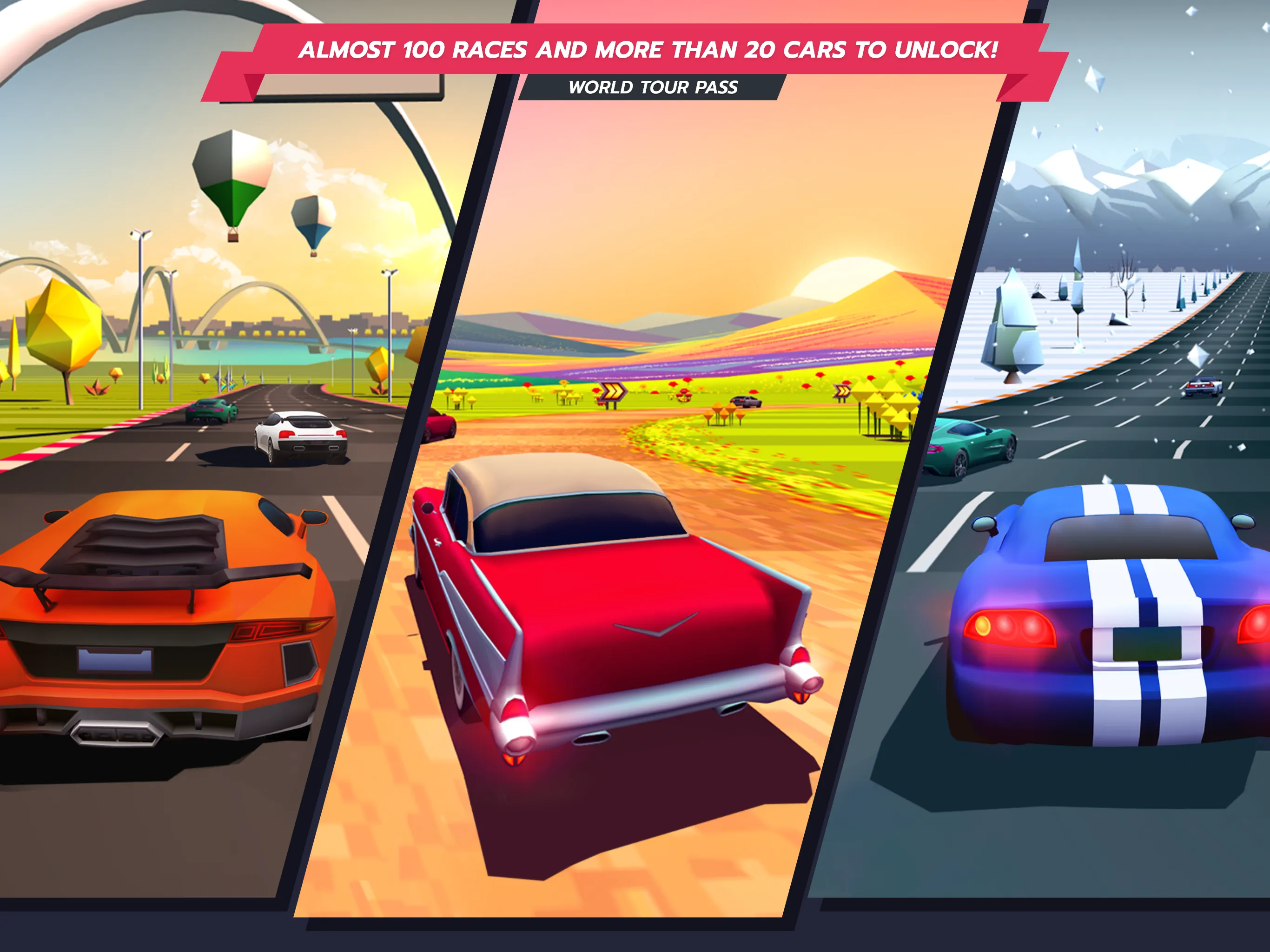 Horizon Chase – Arcade Racing | Indus Appstore | Screenshot