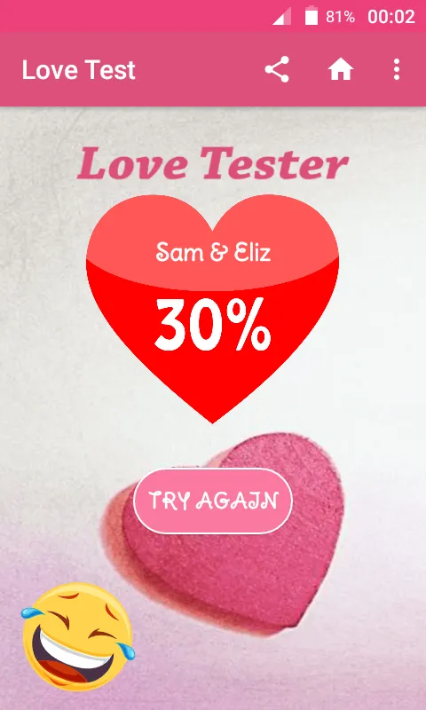 Crush Love Tester | Indus Appstore | Screenshot