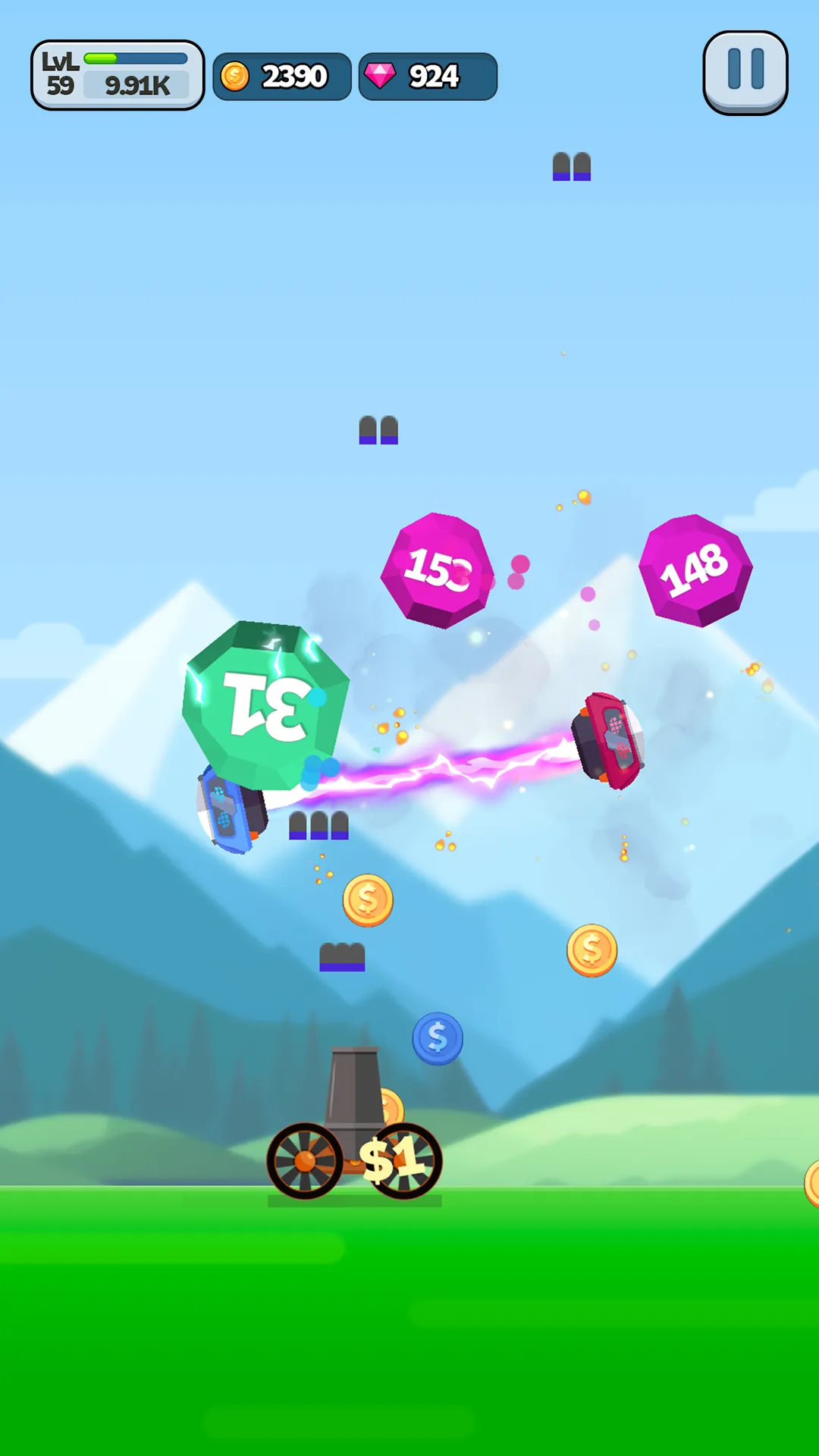 Ball Blast Cannon blitz mania | Indus Appstore | Screenshot