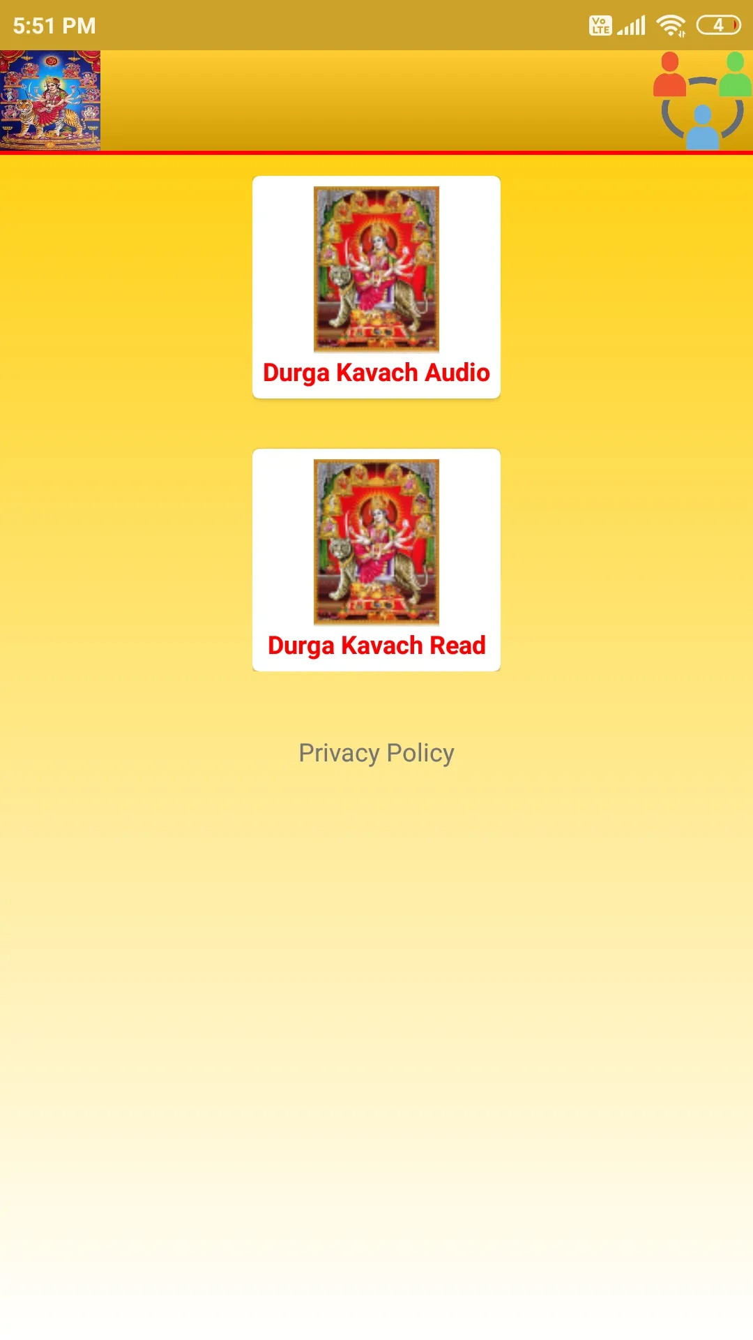 Shree Durga Kavach Audio | Indus Appstore | Screenshot