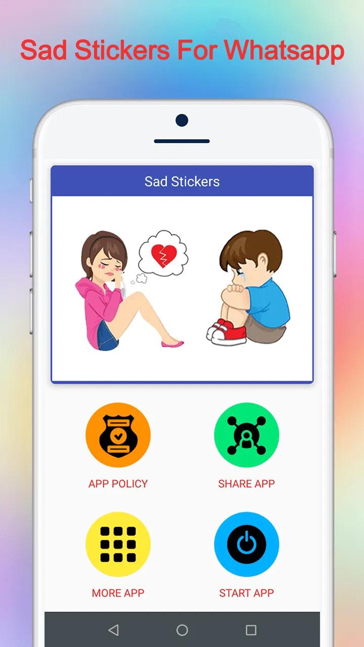 Sad Stickers For Whatsapp | Indus Appstore | Screenshot