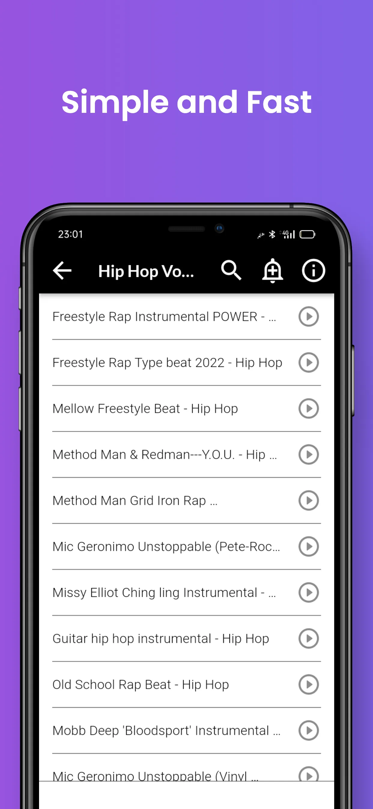 Freestyle Instrumental Beats | Indus Appstore | Screenshot