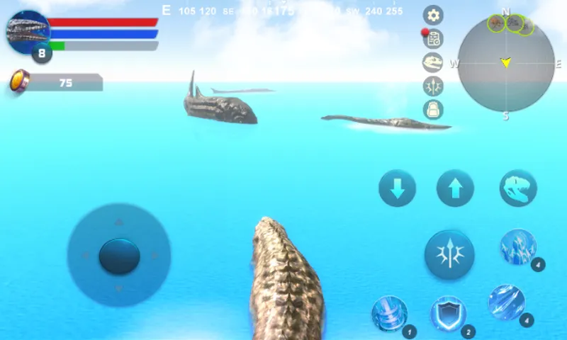 Mosasaurus Simulator | Indus Appstore | Screenshot