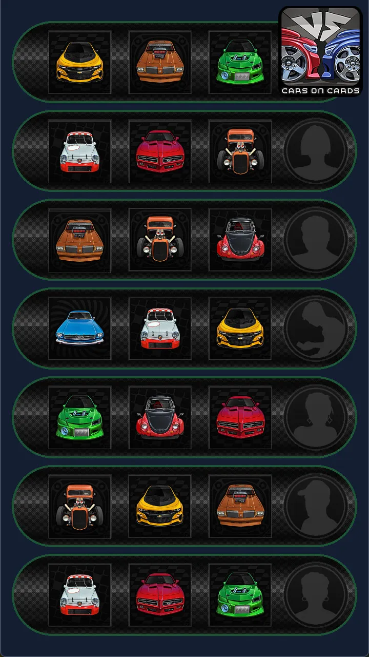 Cars on Cards | Indus Appstore | Screenshot