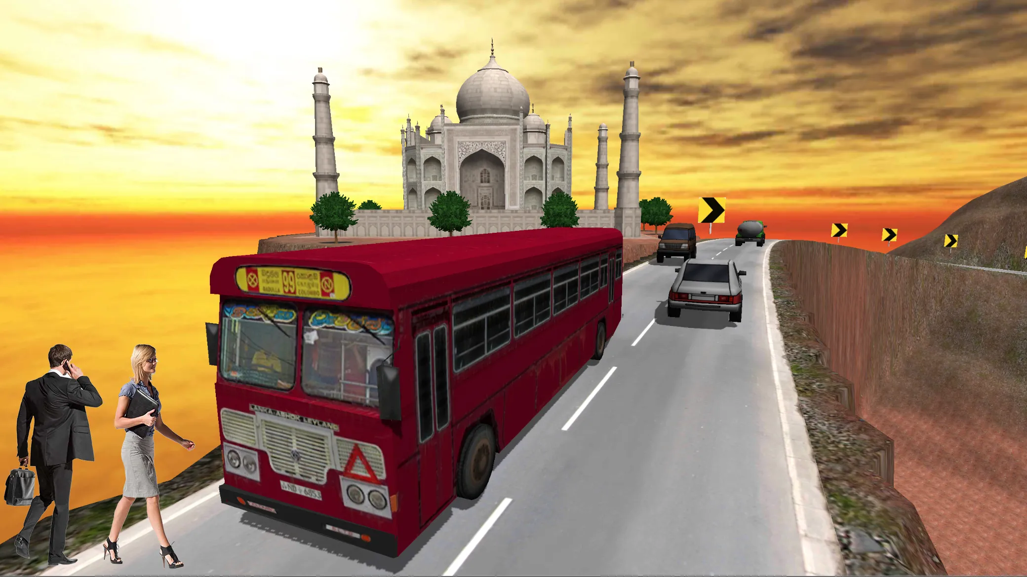 Real Bus Simulator Game 3D | Indus Appstore | Screenshot