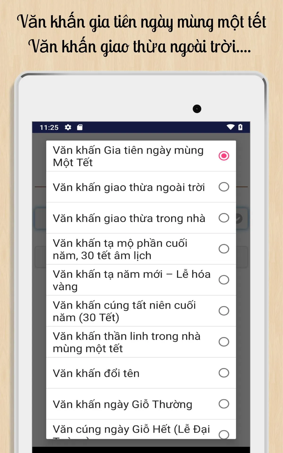 Văn cúng tổng hợp | Indus Appstore | Screenshot