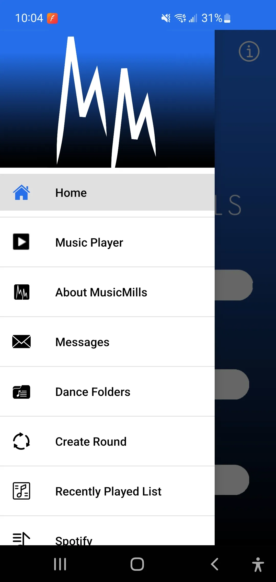 MusicMills | Indus Appstore | Screenshot