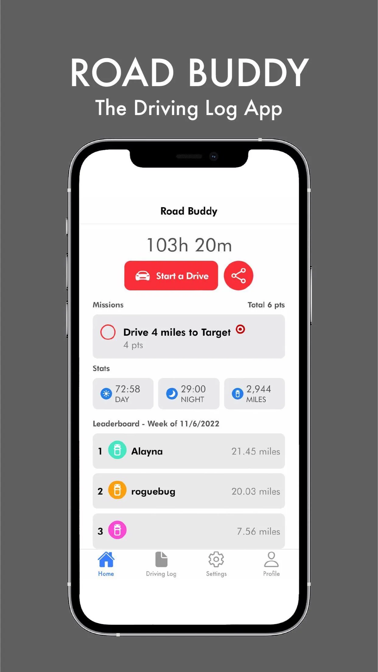 Road Buddy - Driving Log | Indus Appstore | Screenshot