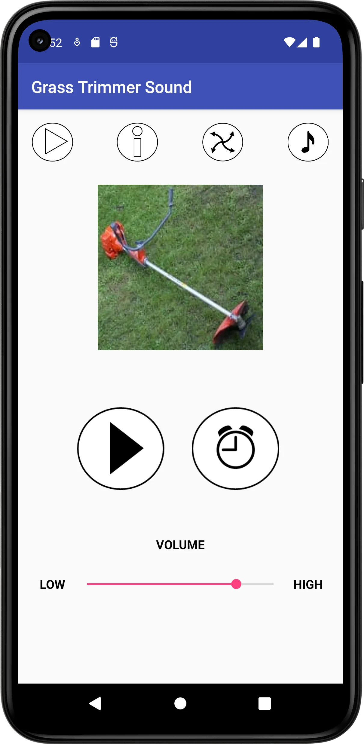 Grass Trimmer Sound | Indus Appstore | Screenshot