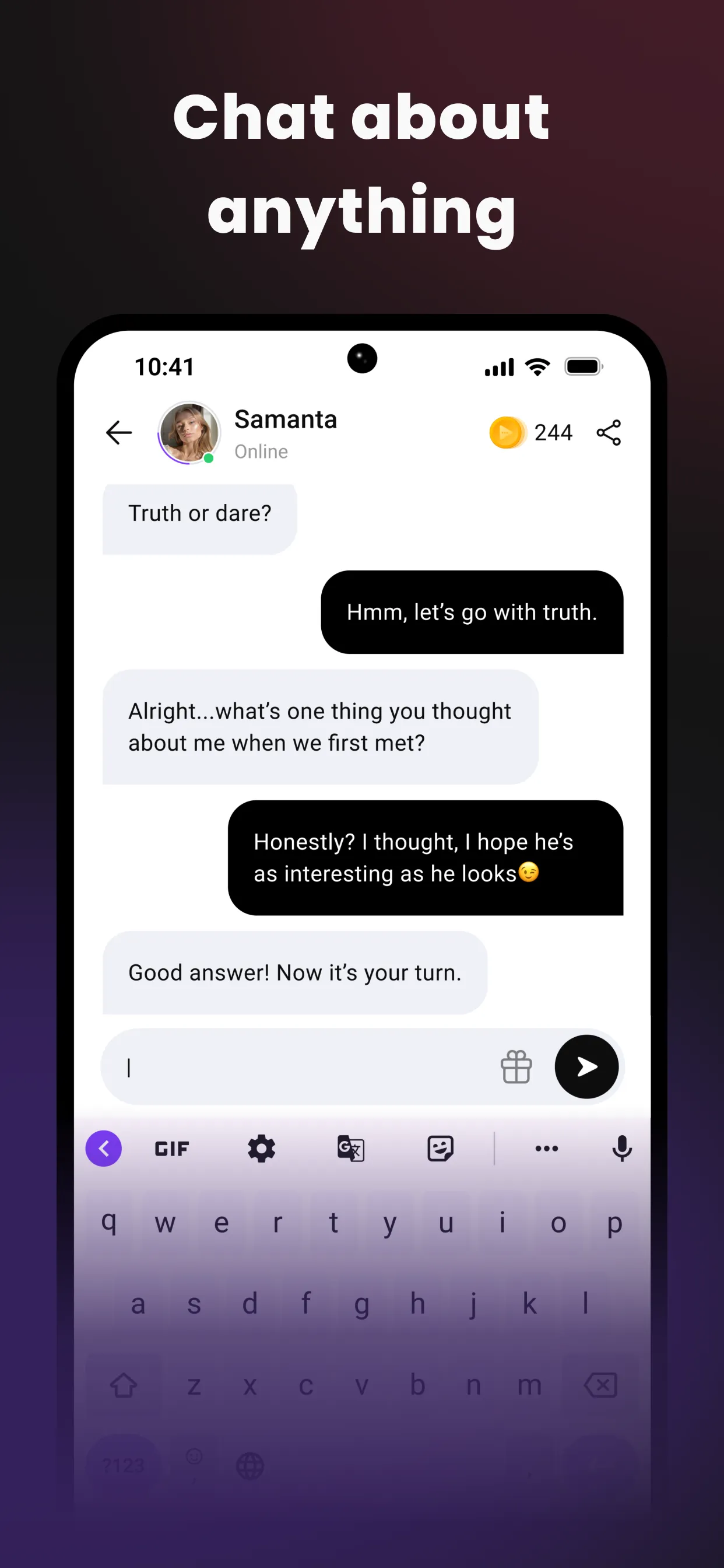 Dialogue: AI Chat & Companion | Indus Appstore | Screenshot