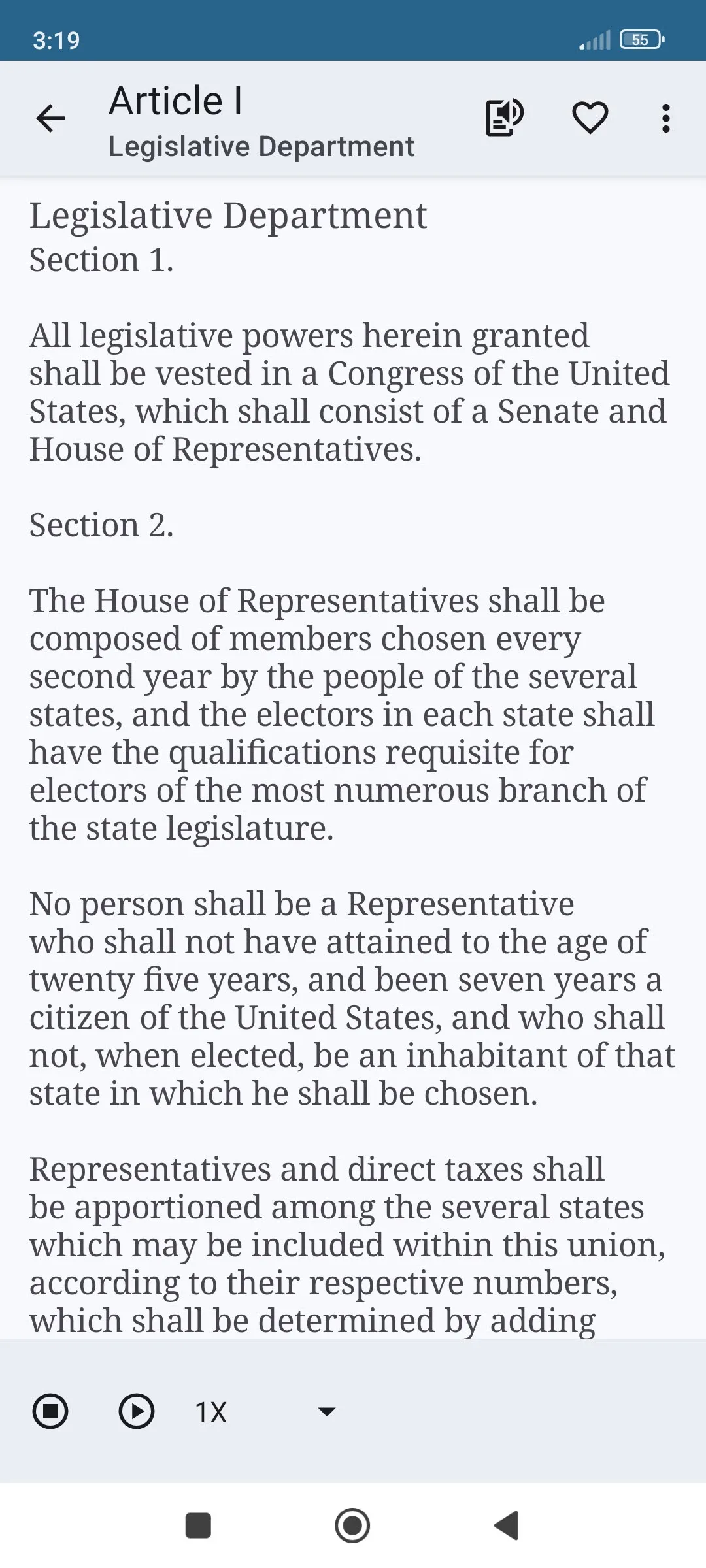 US Constitution | Indus Appstore | Screenshot