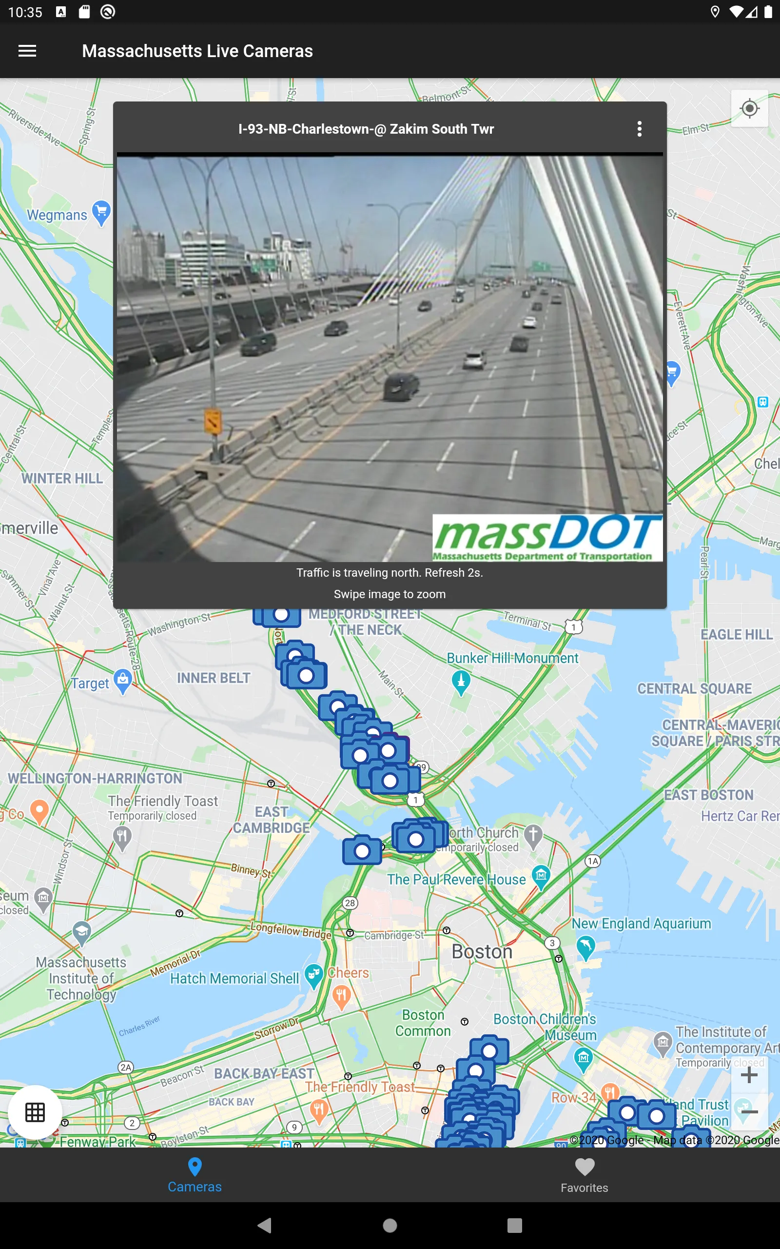 Massachusetts Live Cameras | Indus Appstore | Screenshot