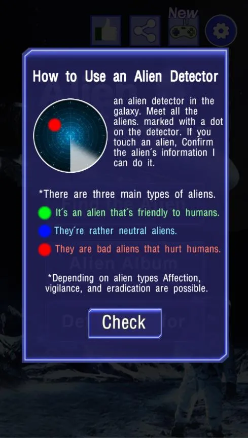 Alien Detector : Alien Radar, | Indus Appstore | Screenshot