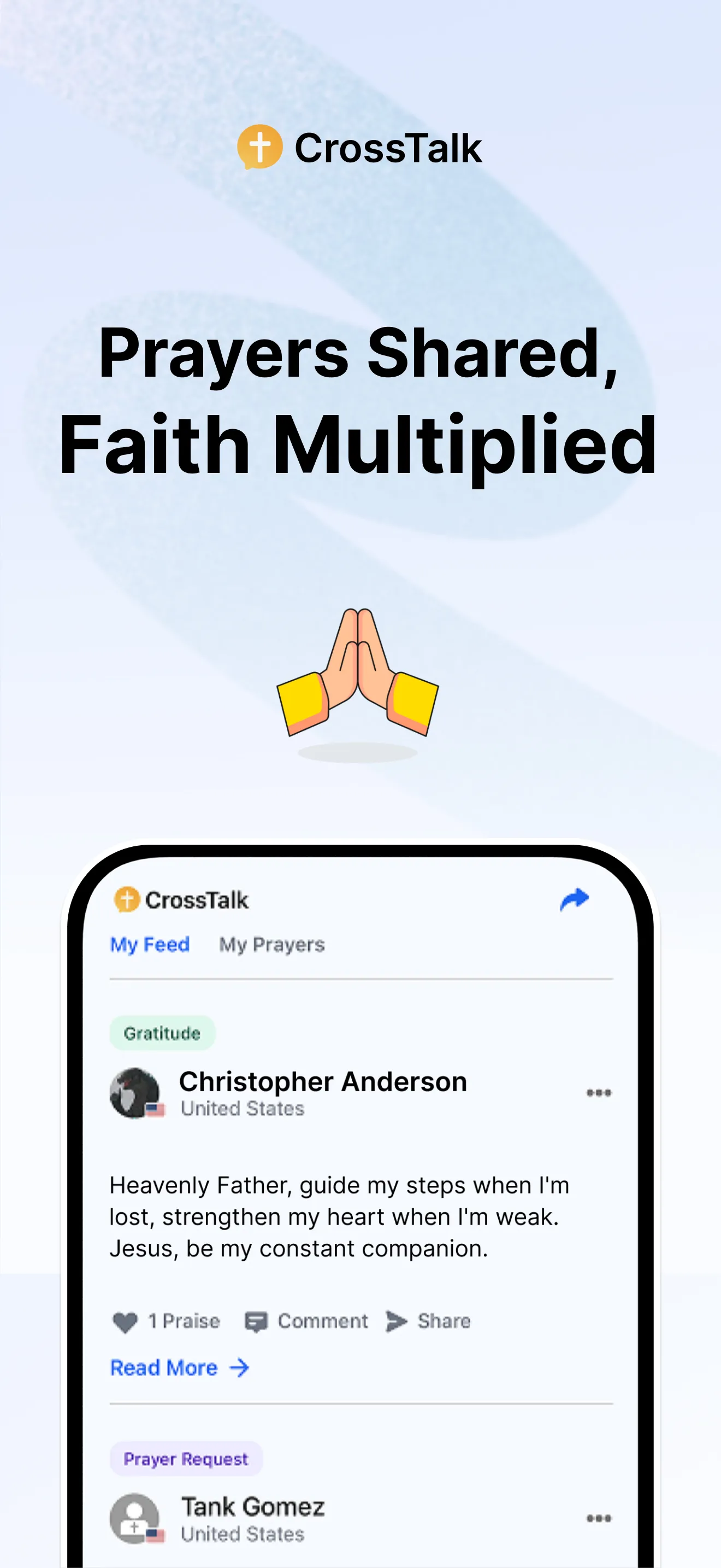 CrossTalk: Bible Chat + Prayer | Indus Appstore | Screenshot