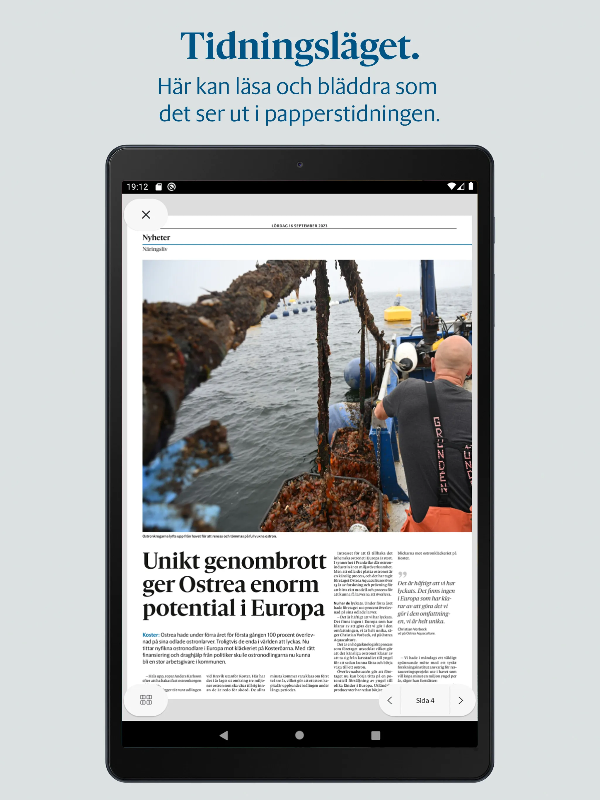 Strömstads Tidning e-tidning | Indus Appstore | Screenshot