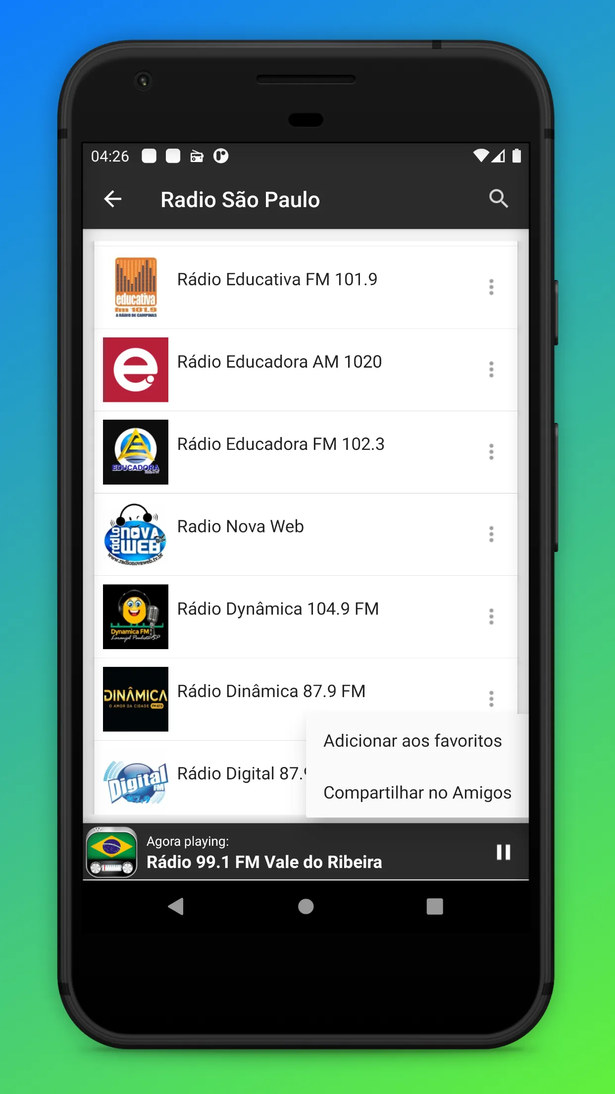 Radio Brasil - Radio Brazil FM | Indus Appstore | Screenshot