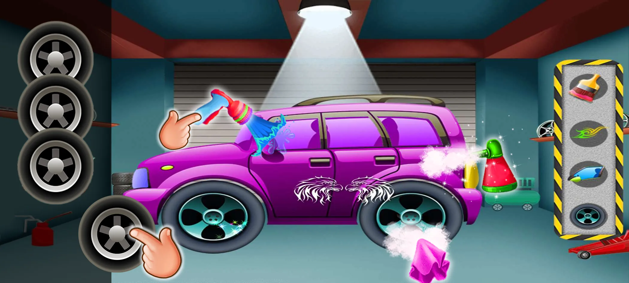 Kids Car Wash Auto Workshop | Indus Appstore | Screenshot