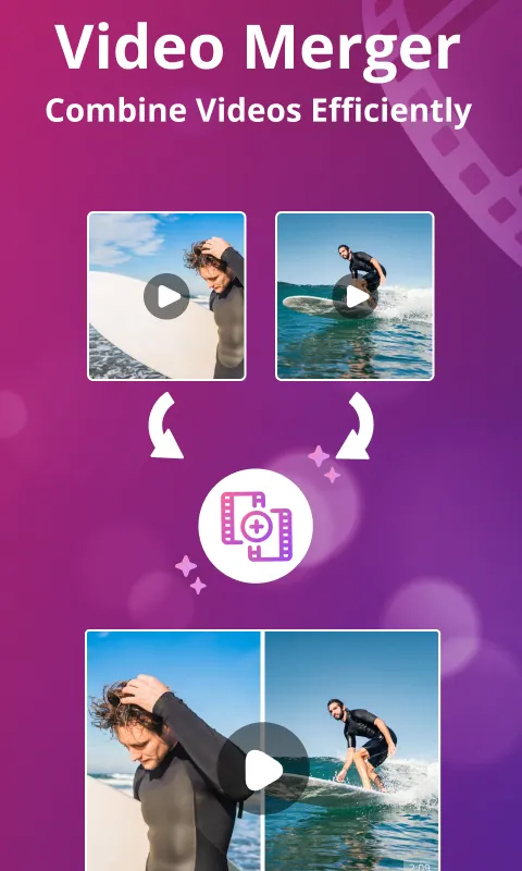 Video Merger: Combine Vid Clip | Indus Appstore | Screenshot