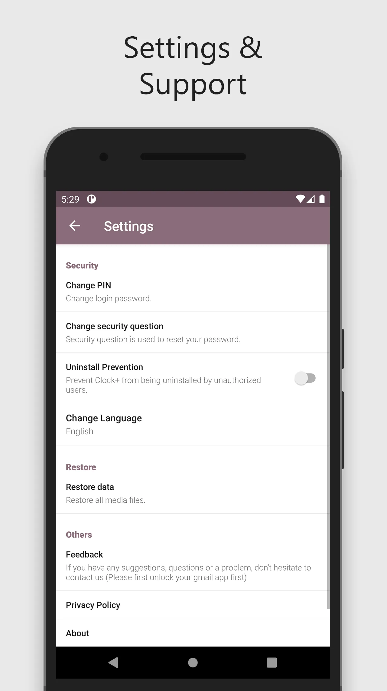 Clock Timer Vault | Indus Appstore | Screenshot