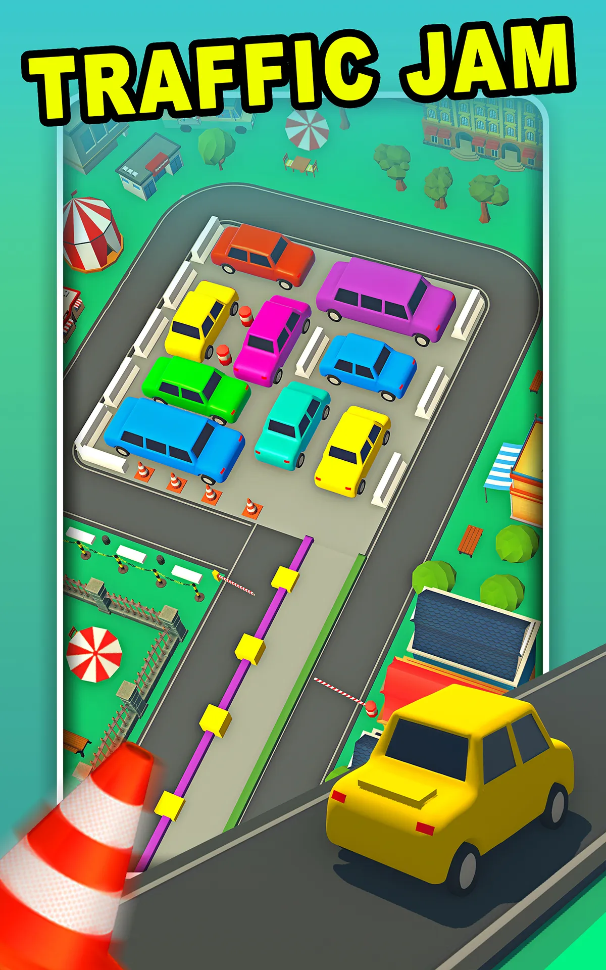 Jam Parking 3D - Drive Car Out | Indus Appstore | Screenshot