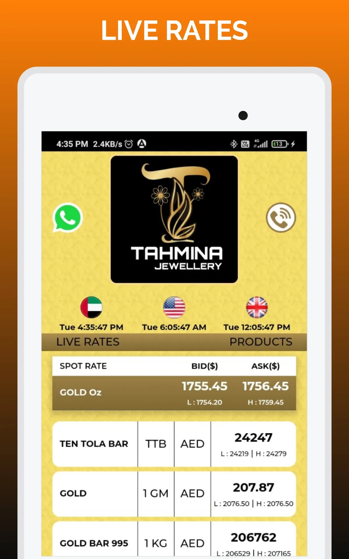 Tahmina Jewellery | Indus Appstore | Screenshot