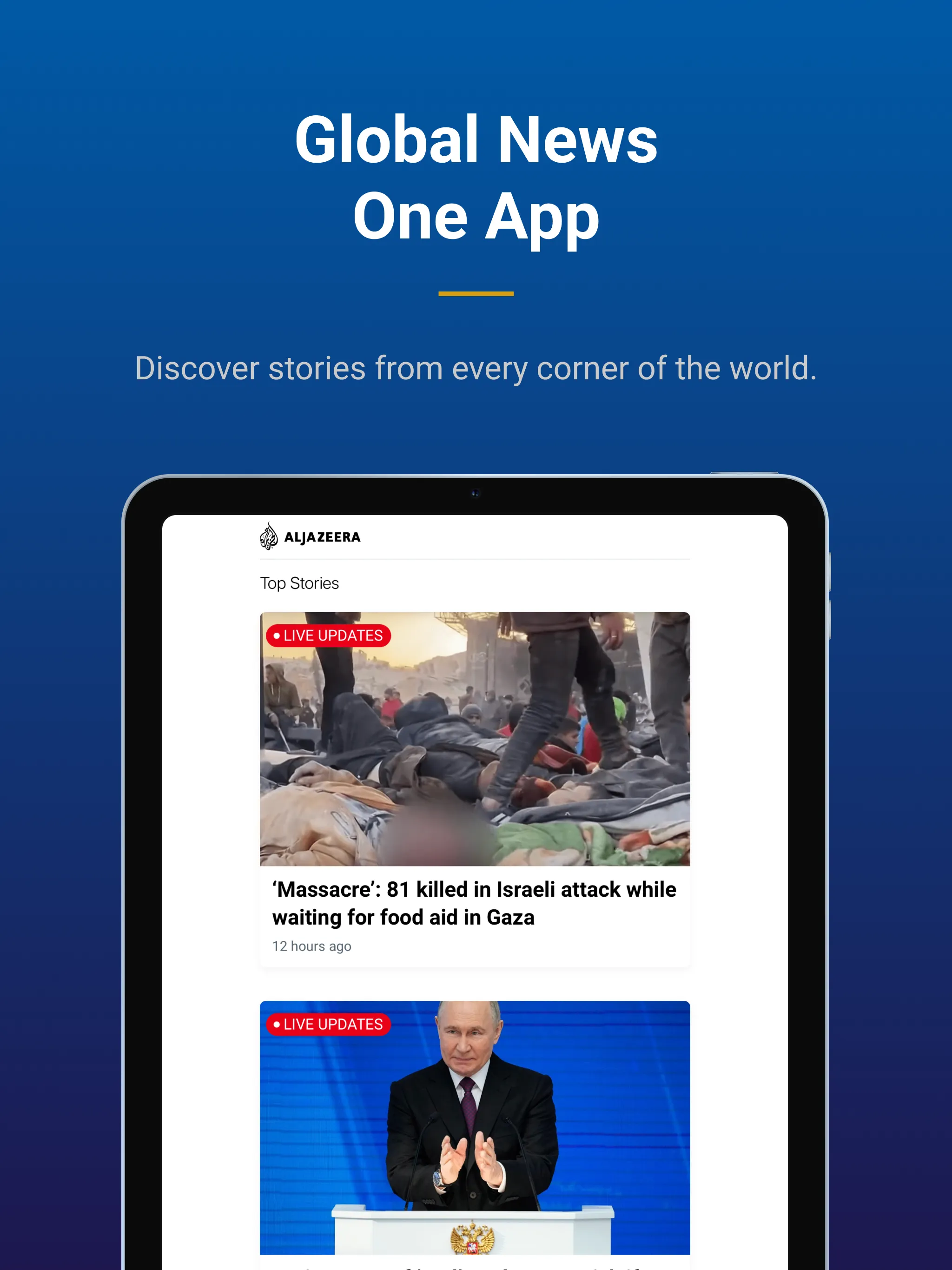 Al Jazeera | Indus Appstore | Screenshot