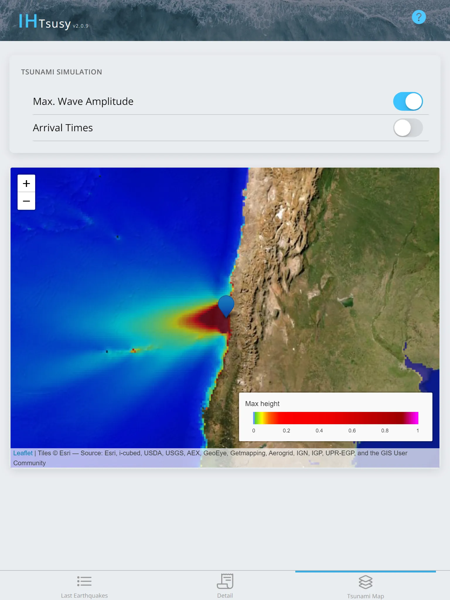 IH Tsunamis System | Indus Appstore | Screenshot