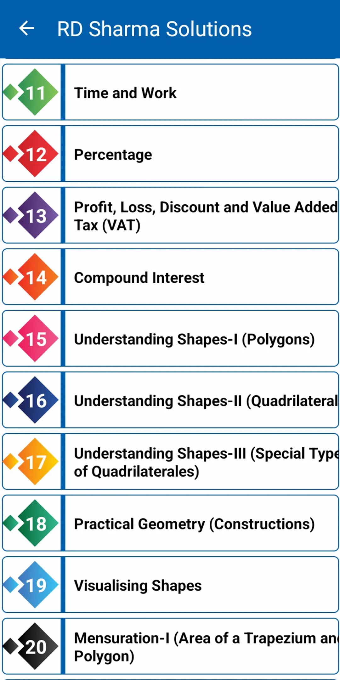 RD Sharma 8th Maths Solutions | Indus Appstore | Screenshot