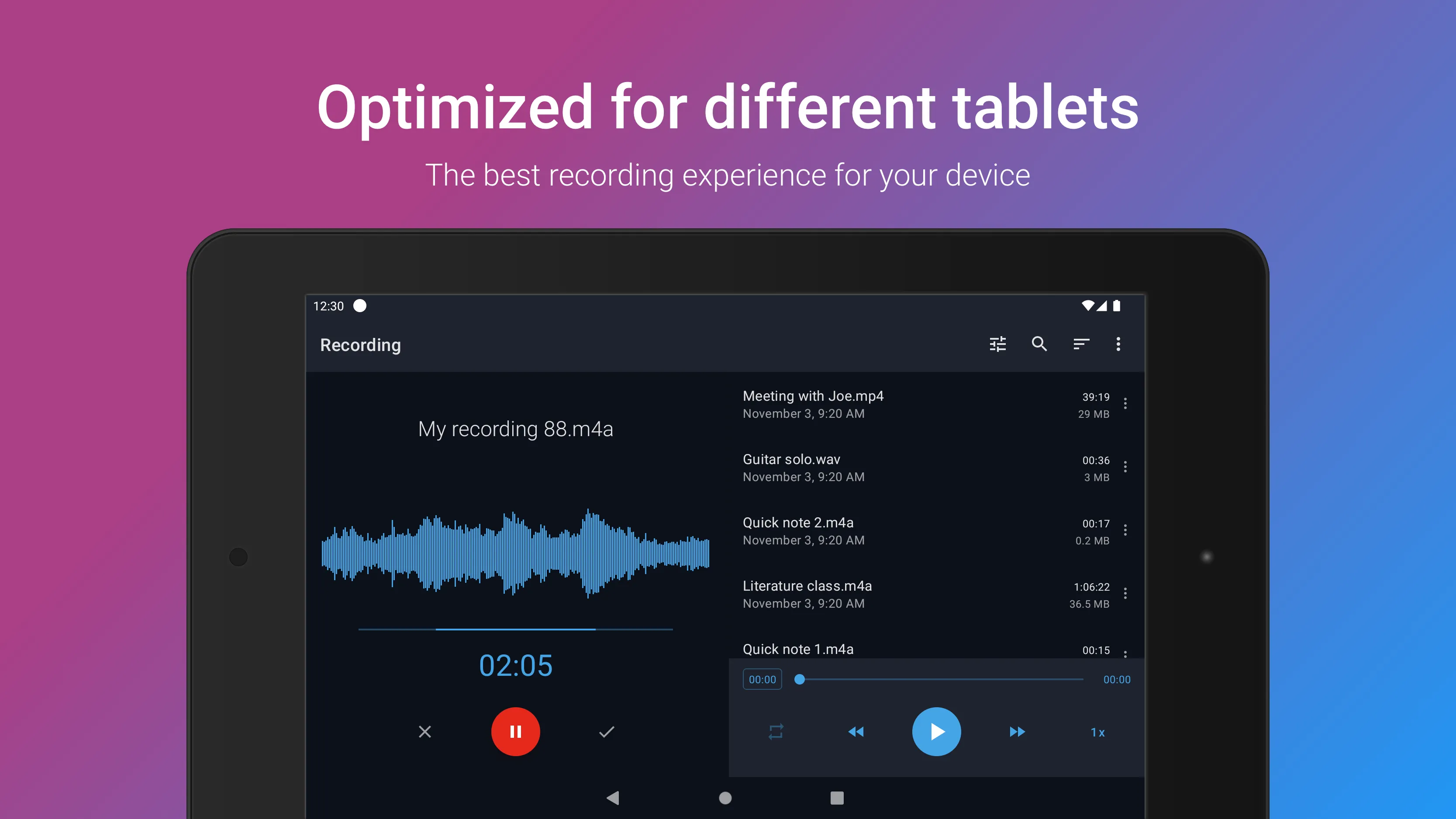 Easy Voice Recorder | Indus Appstore | Screenshot