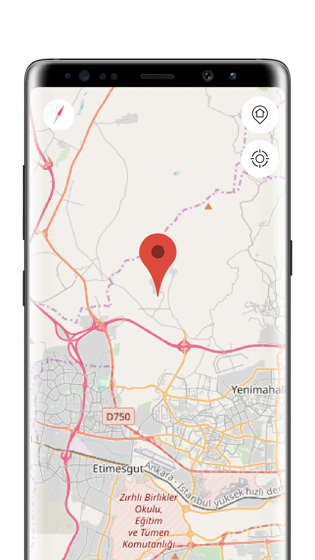 Ankara Offline Map | Indus Appstore | Screenshot