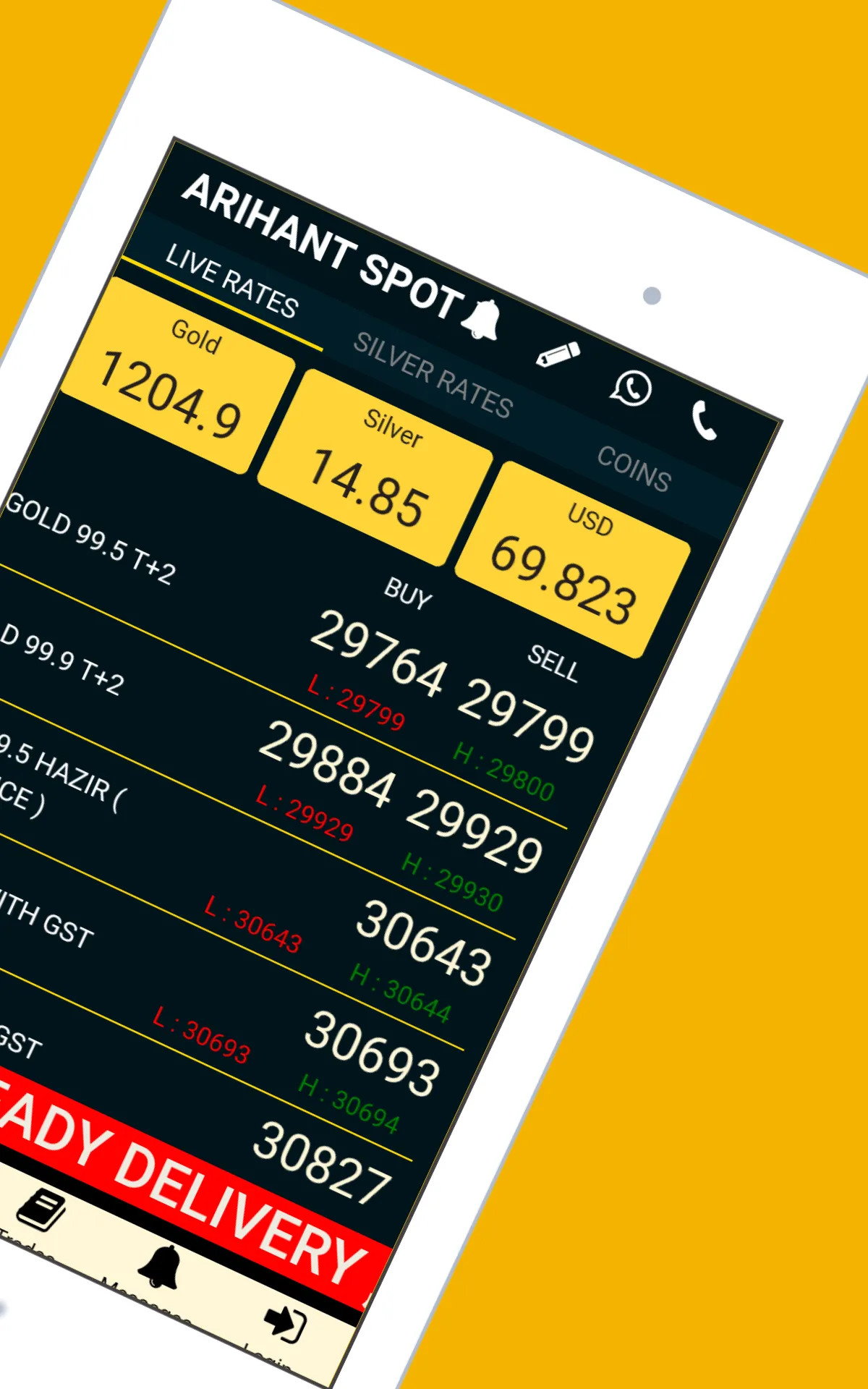 Arihant Spot : Mumbai Bullion | Indus Appstore | Screenshot
