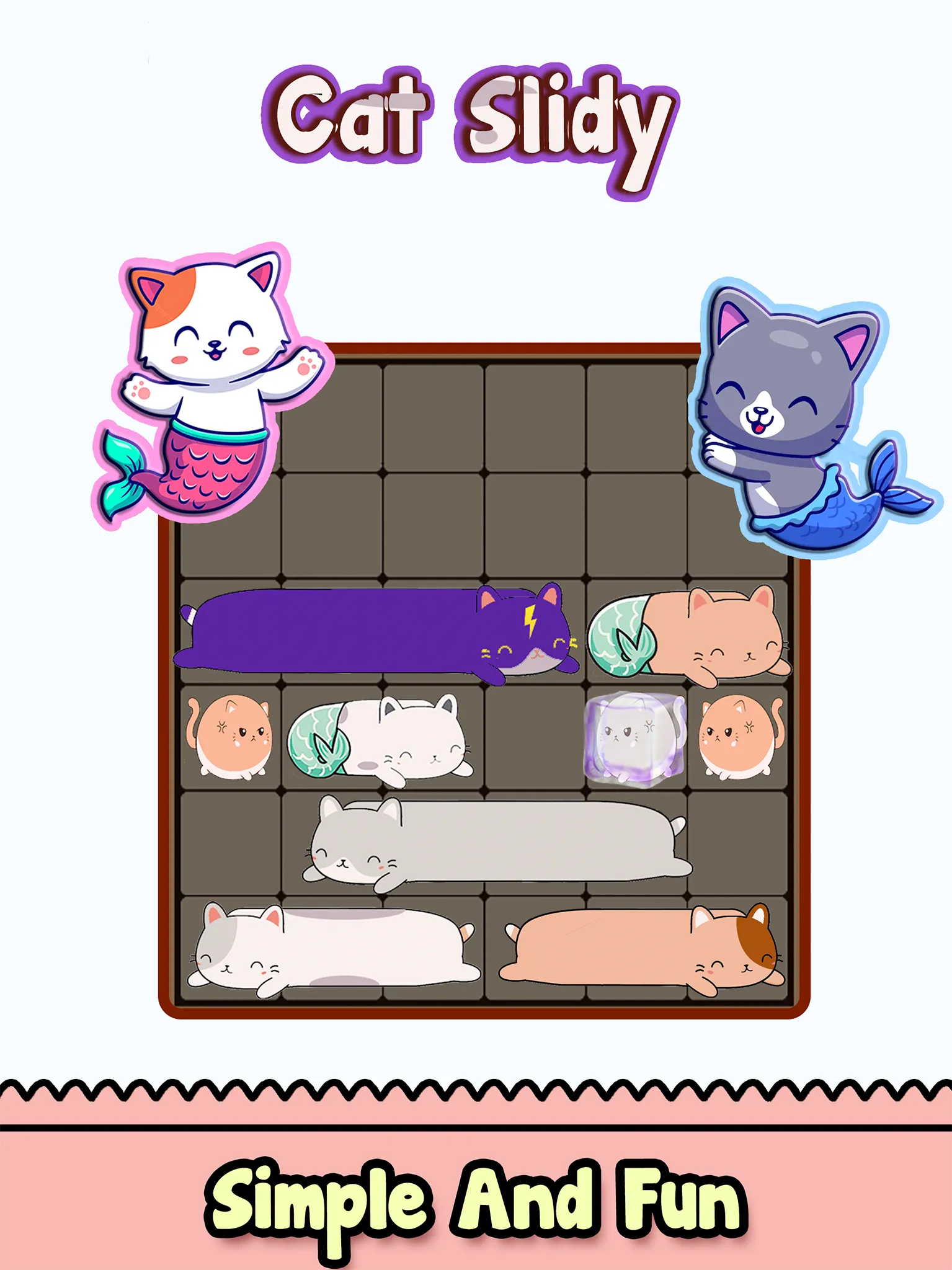 Cat Slidy: Kawaii Slide Puzzle | Indus Appstore | Screenshot