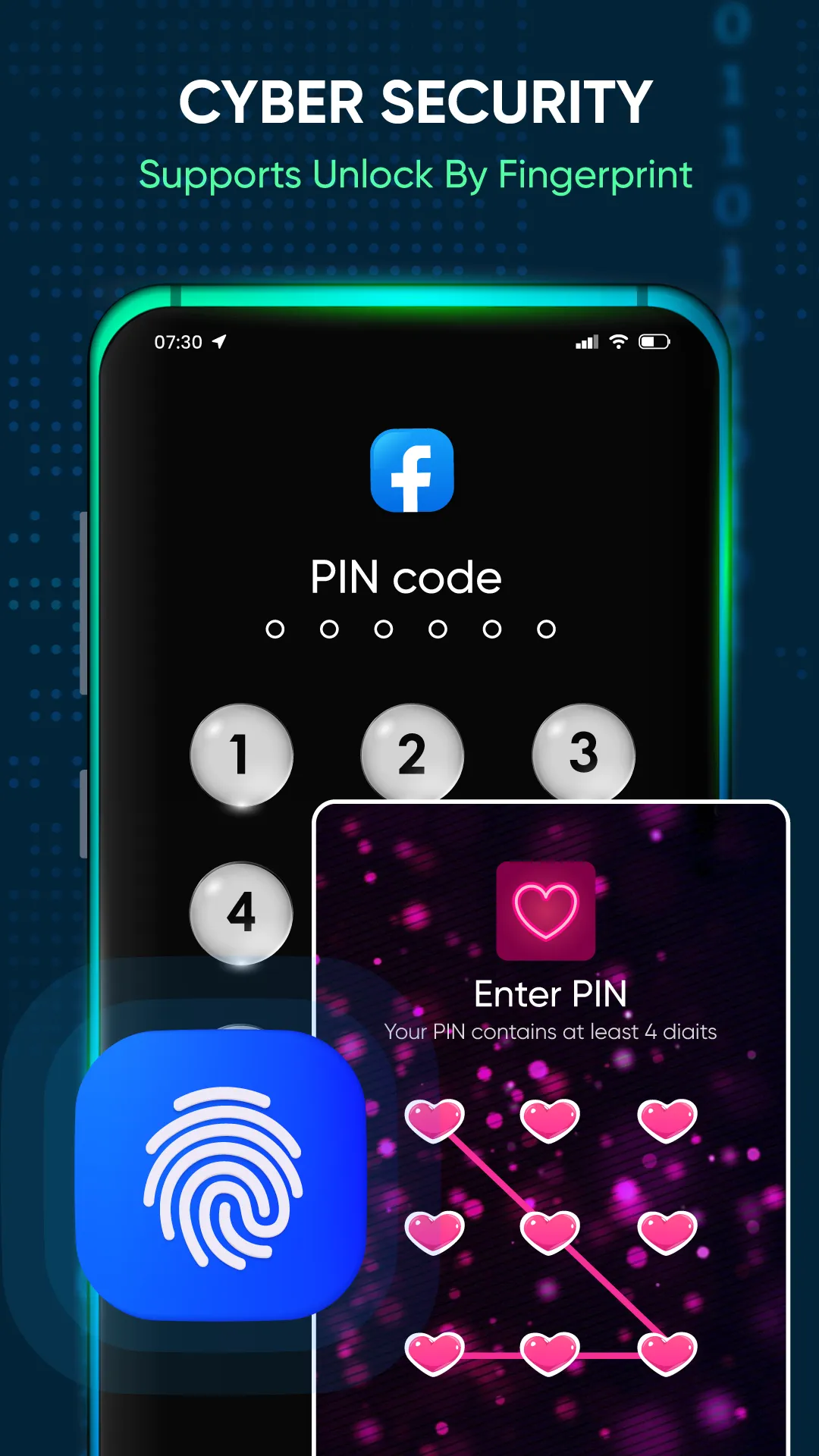 AppLock - Fingerprint, PIN | Indus Appstore | Screenshot