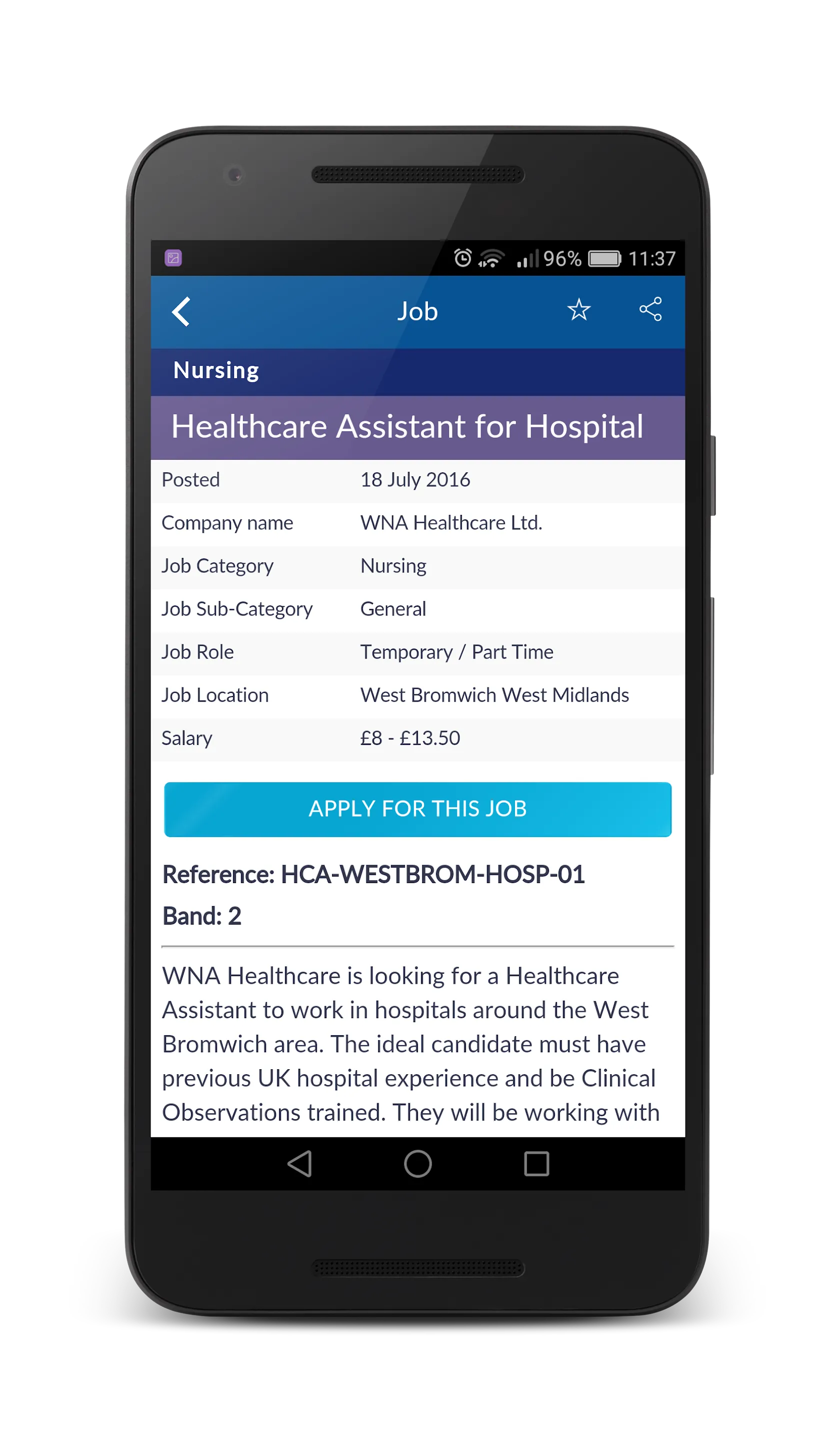 WNA Healthcare | Indus Appstore | Screenshot